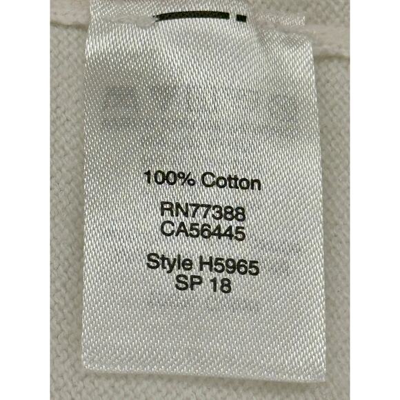 J. Crew Tied Bell Sleeve White Sweater Size M - Picture 4 of 4